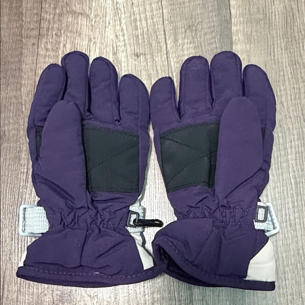YR.Lover Children Ski‎ Gloves Winter Warm Outdoor Riding Thickening Gloves(2-4Y)